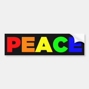 Peace Bumper Sticker