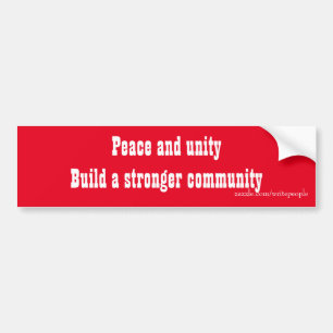 peace bumper stickers