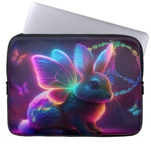 Peace Bunny Laptop Sleeve