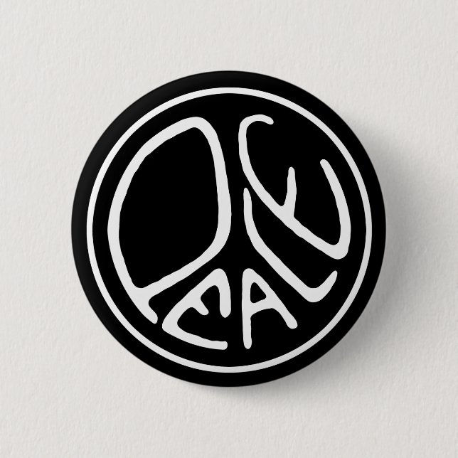 Peace Button (Front)