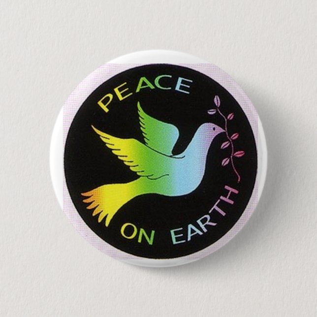 peace button (Front)