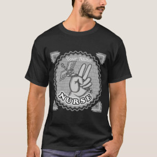 Peace caduceus nurse  T-Shirt