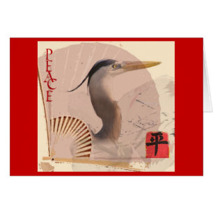 Peace Card Red