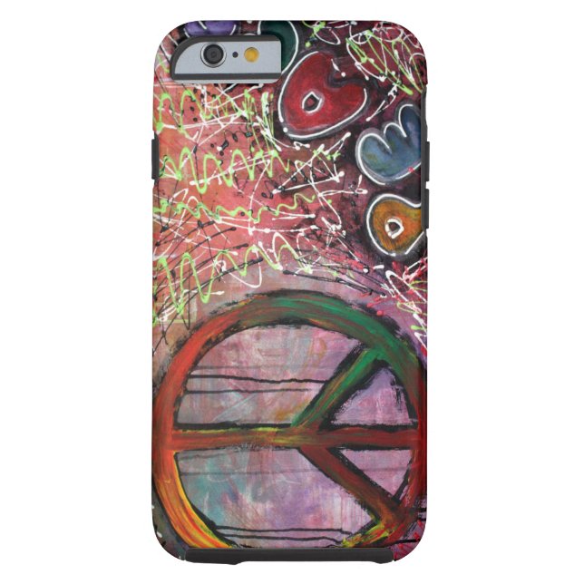 Peace Case-Mate iPhone Case (Back)