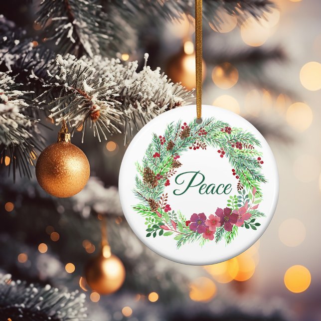 Peace Christmas Advent Ornament (Creator Uploaded)