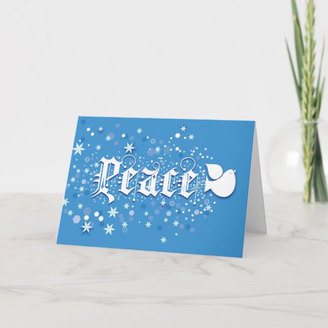Peace Christmas Card (Front)