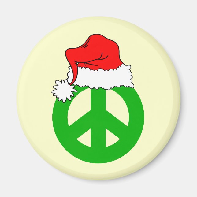 Peace Christmas Magnet (Front)