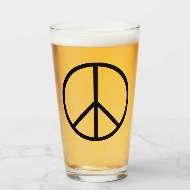 Peace (CND) Glass (Front Filled)