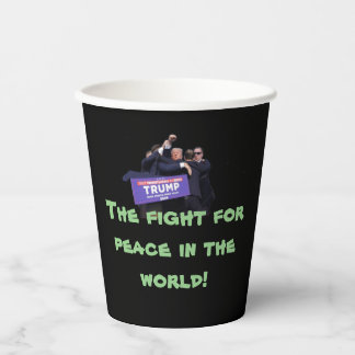 Peace coffee cup