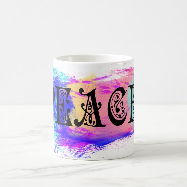 Peace Coffee Mug (Center)