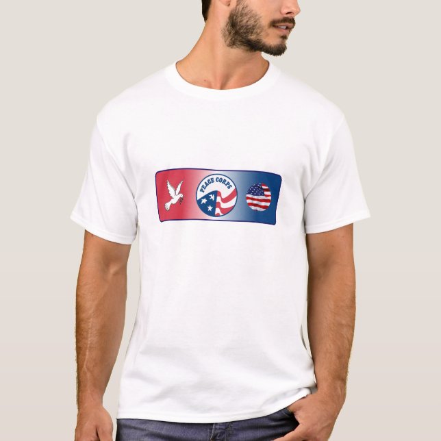 Peace Corps Dove Shield T-Shirt (Front)