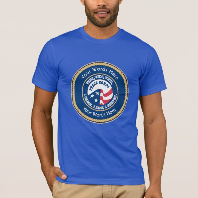 Peace Corps VVV Universal Shield T-Shirt (Front)