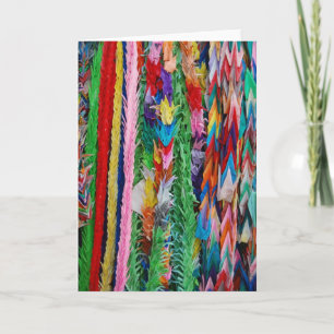 Peace Cranes Card