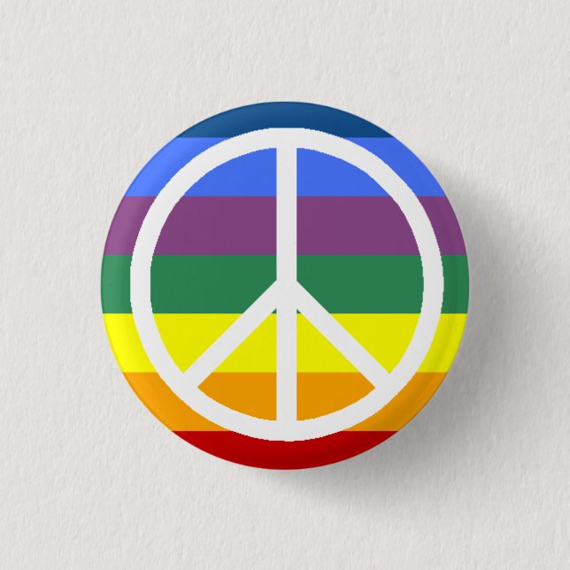 peace - Customised 3 Cm Round Badge (Front)