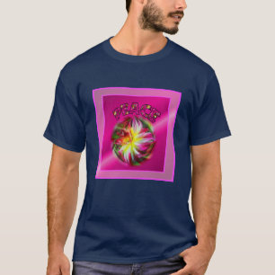 Peace Dahlia Flower Inspirational T-Shirt