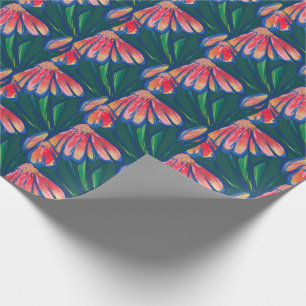 Peace Daisy Flower Florals Flower Art Garden Wrapping Paper