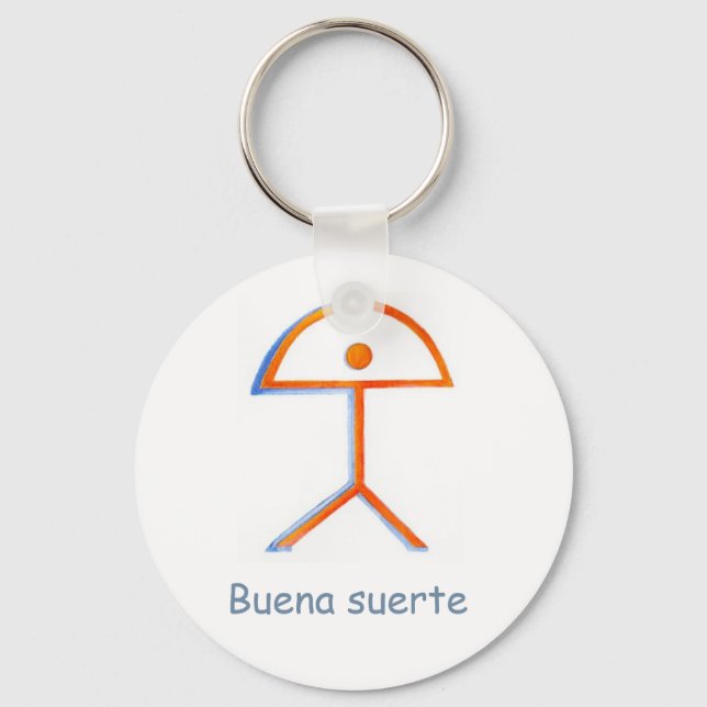 Peace design keychain (Front)