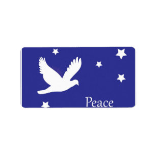 Peace Dove Address Label