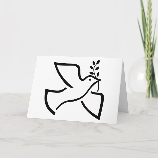 Peace Dove Card (Front)