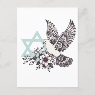 Peace Dove For Israel Postcard