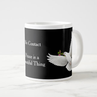 Peace Dove Inspirational Large Coffee Mug