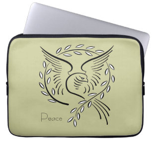 Peace Dove Laptop Sleeve