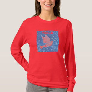Peace Dove Long Sleeve Christmas Shirt