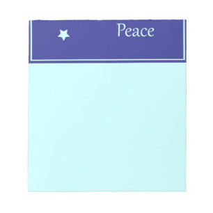 Peace Dove Notepad