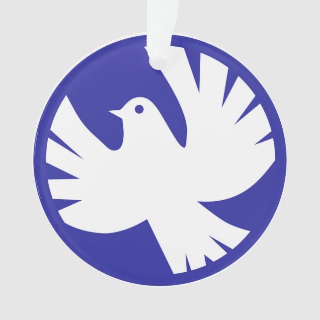 PEACE DOVE ORNAMENT (Front)