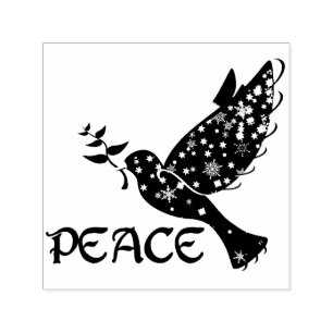 PEACE Dove Self-inking Stamp