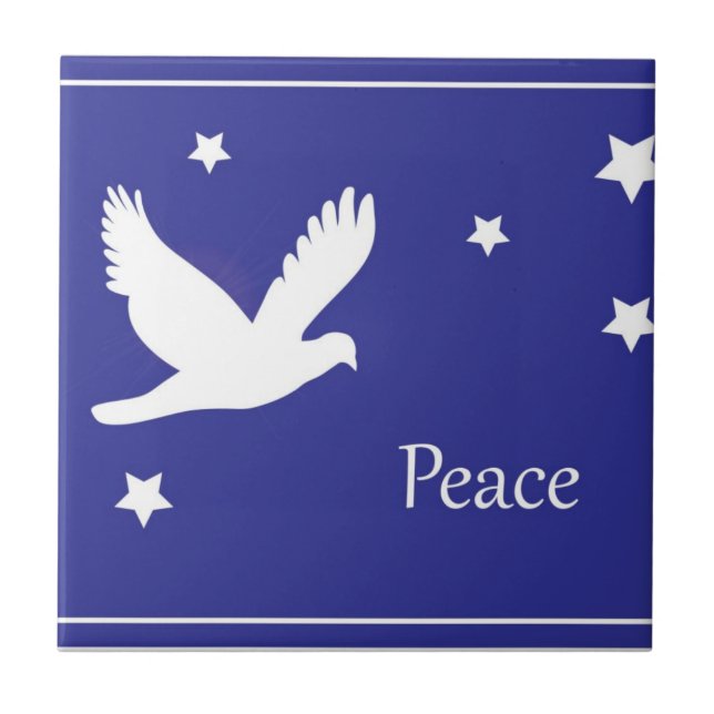 Peace Dove Tile (Front)
