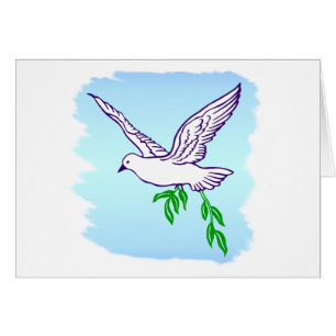 Peace Dove with Olive Branch