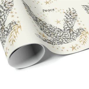 Peace Dove Wrapping Paper