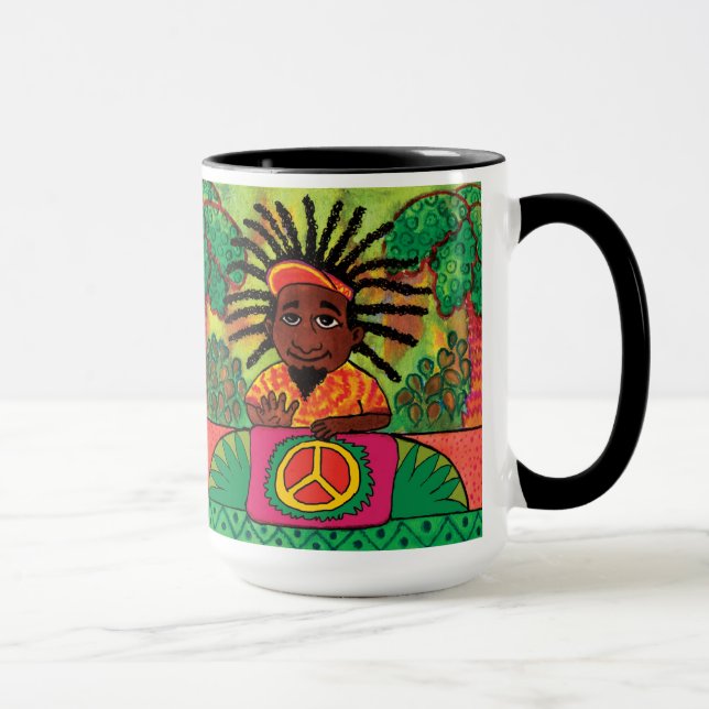 Peace Drummer Mug (Right)