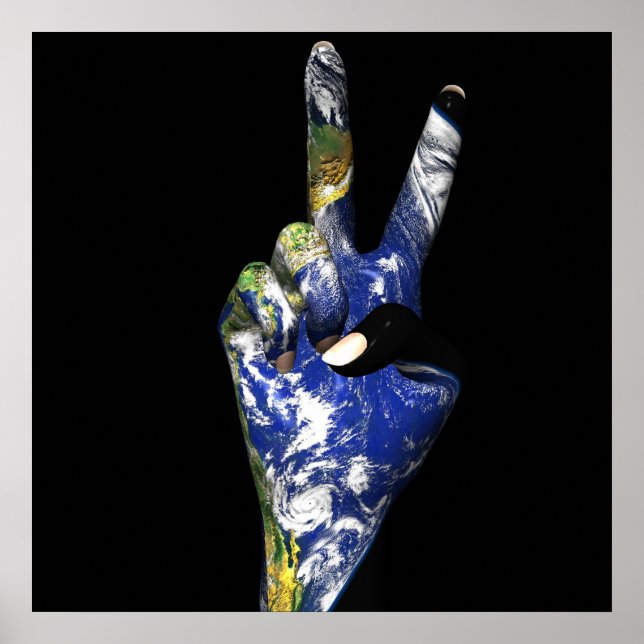 Peace Earth Poster (Front)