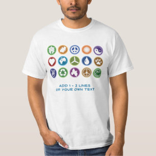 Peace / Eco Symbols T-Shirt