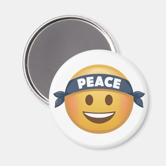 Peace Emoji Magnet (Front/Back)