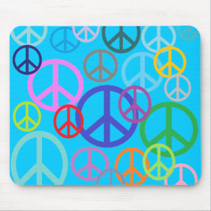 Peace Everywhere Mouse Pad