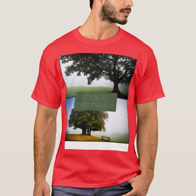 Peace Everywhere T-Shirt (Front)