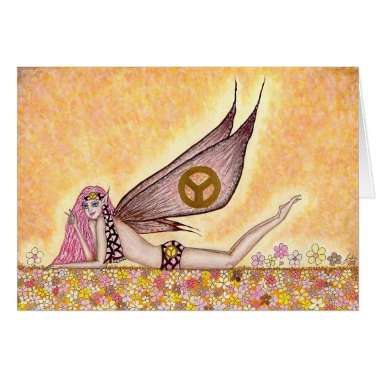 Peace Faery - Greeting Card