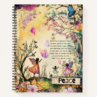 Peace Fairy  Notebook