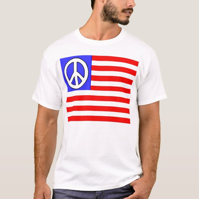 Peace Flag T-Shirt (Front)