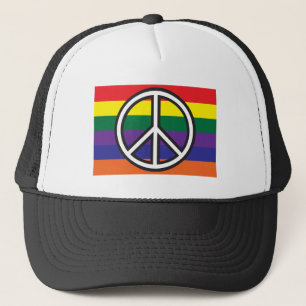 Peace Flag Trucker Hat