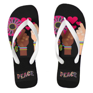Peace Flip Flops