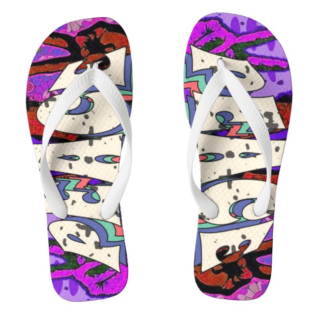 Peace Flip Flops (Footbed)