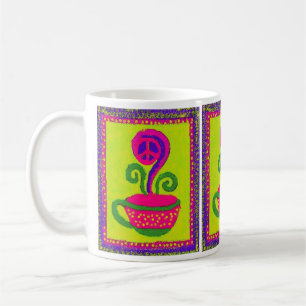 Peace Flower Coffee Mug