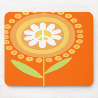 Peace flower Mouse pad