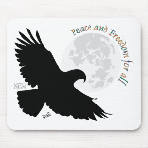 Peace for all Mauspad Mouse Pad