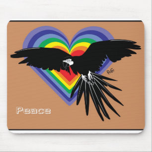 Peace for all Mauspad Mouse Pad