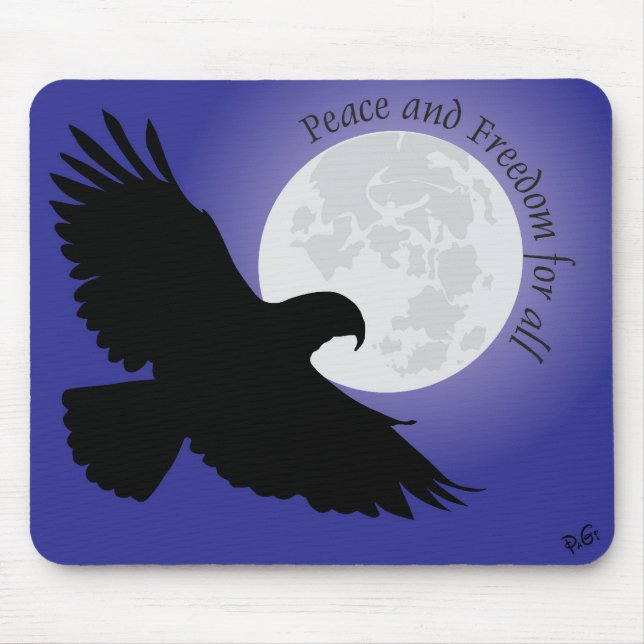Peace for all Mauspad Mouse Pad (Front)